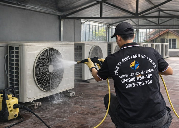 Dịch vụ bảo dưỡng điều hòa giá rẻ tại Thanh Xuân